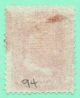 94 F Grill Early Us Stamp Fancy Red Cancel Faults United States photo 1
