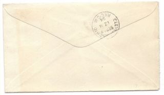 1894 Columbus Grove,  Oh Vintage Post Office Postal Cover photo