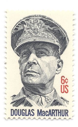 U S Army General Douglas Macarthur 6 Cent Scott 1424 G photo