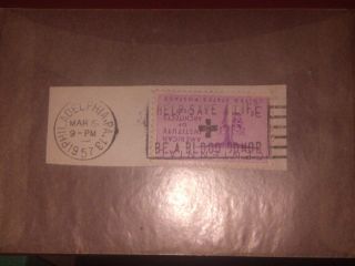 3c American Institute Of Architects 1957 Stamp From Pa Stamped photo