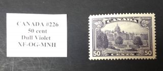 Canada Stamp 226 Vf Jumbo photo