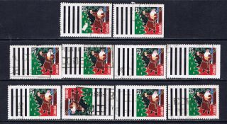Canada 1342 (4) 1991 35 Cent Father Christmas Great Britain Cv$3.  00 photo