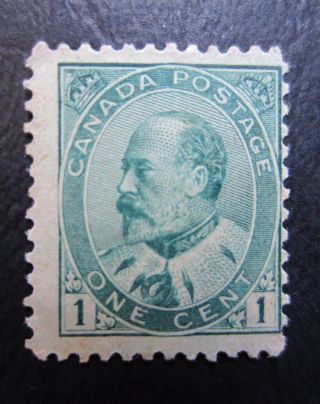 Canada 1c Green Stamp (scott 89 Cv$87) photo