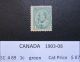 Canada 1c Green Stamp (scott 89 Cv$87) Canada photo 2