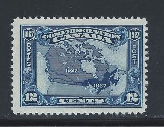 Confederation Map Of Canada 12 Cents 145 Nh photo
