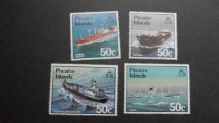 Pitcairn Islands 1985 Sg - 273 - 274 - 75 - 276 - - - - Post - - - - - - - - photo