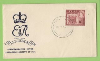 Fiji 1953 Royal Visit First Day Cover photo