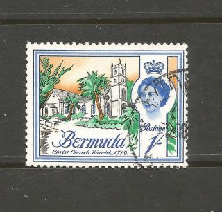 Bermuda 1 Shiling From 1962.  Scott 191 photo
