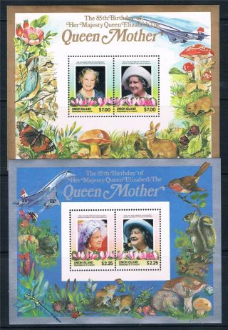 Union Is 1985 Queen Mother Special Edition 2x Ms photo