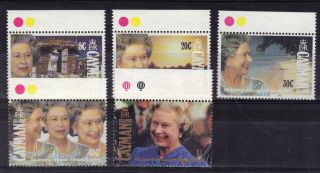 Cayman Is 1992 Qeii Accession Unmounted Re:y159 photo