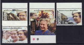 Pitcairn Is 1992 Qeii Accession Unmounted Re:y164 photo