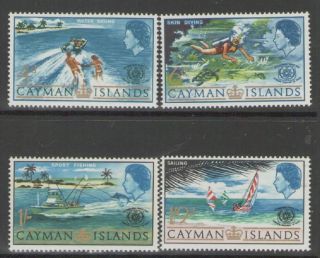 Cayman Islands Sg205/8 1967 International Tourist Year photo