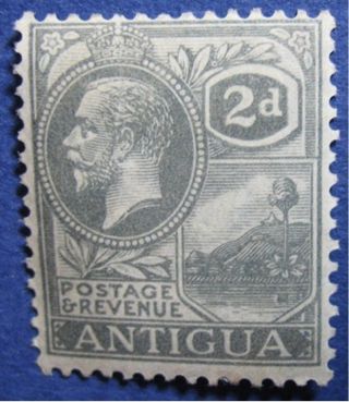 1922 Antigua 2d Scott 48 S.  G 70  Cs04553 photo