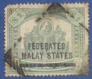 Malaya 1900 F Malay States Scott 11 S.  G.  11 Cs00090 photo