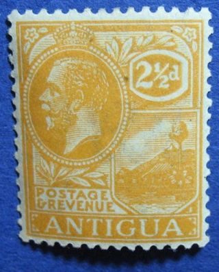 1923 Antigua 2 1/2d Scott 50 S.  G 72  Cs04587 photo