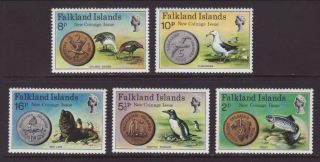 Falkland Island Animals 245 - 249 Vf (12988) photo