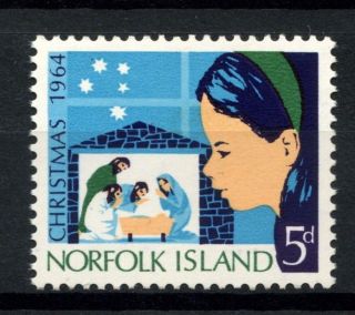 Norfolk Islands 1964 Sg 57 Christmas A39550 photo