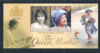 Pitcairn Is 2002 Queen Mother Memorial Ms Sg 627 photo