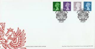 2014 Machin Definitives Tariff Issue First Day Cover Fdc Windsor Handstamp photo