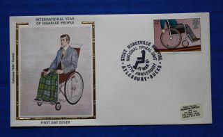 Great Britain (939) 1981 Int ' L Year Of Disabled People Colorano 