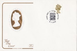 (27824) Gb Cotswold Fdc Nvi 1st - Windsor 6 January 2000 photo