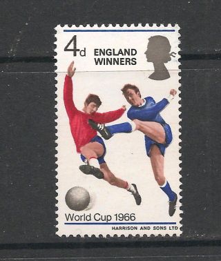 Gb Qeii 1966 Englands World Cup Football Victory Sg 700 photo