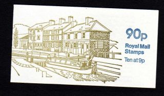 Great Britain Sc Bk393,  Sg Fg2b Complete Booklet - Canals 1 photo