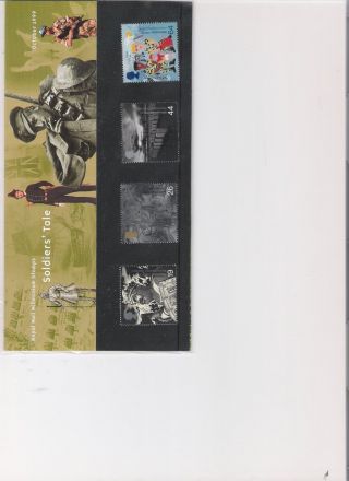 1999 Royal Mail Presentation Pack Soldiers Tale photo