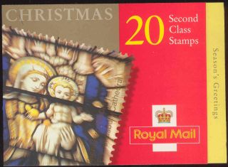 Lx20 Christmas 2000 Booklet 20 X 2nd Sg2170 photo