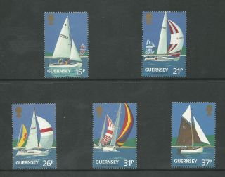 Guernsey - 1991 - Sg524 To Sg528 - Cv £ 3.  50 - Unmounted photo