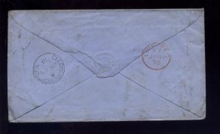 Worcs Cleobury Mortimer 1870 Cover Penny Red Plate 113 photo
