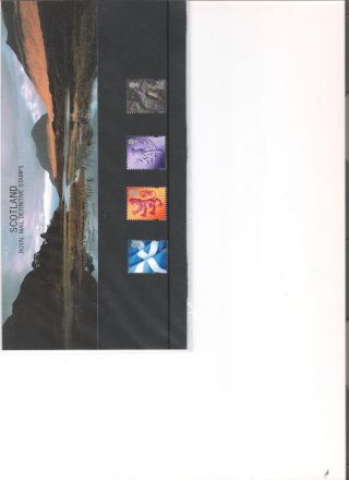 1999 Royal Mail Presentation Pack Scottish Definitives Pack No 45 photo