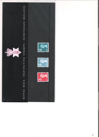 2000 Royal Mail Presentation Pack Northern Ireland Definitive Pack 52 photo