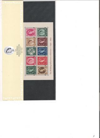 2002 Royal Mail Presentation Pack Wilding Definitives Pack No 59 Mini Sheet photo