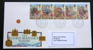 Gb Lord Mayor ' S Show Bureau Postmark photo