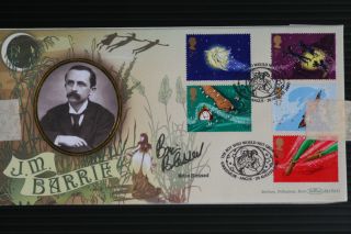 Enchanting Signed Actor Brian Blessed Benham Peter Pan Fdc Blcs233 photo