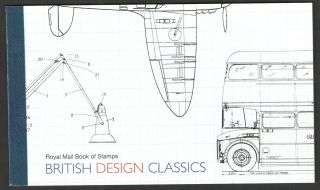 Dx44 / Db5 (44) 2009 British Design Classics Prestige Booklet photo
