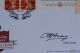 Autographed Signed Colin Amery Architect Prince Of Wales 50th Silk Fdc Blcs149 1971-Now photo 1