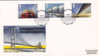 1983 Engineering Achievements Mercury Fdc Hull Shs photo