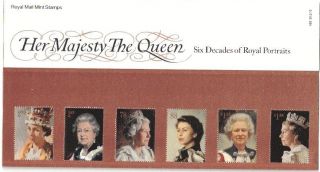 Gb 60 Years Of Royal Portraits,  Diamond Jubilee - Presentation Pack 485 2013. photo