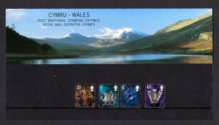 2002 Gb Wales/cymru Regional Definitives Presentation Pack 56 photo