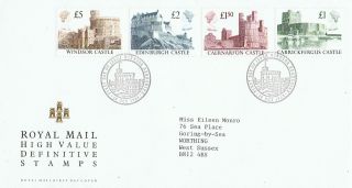 Great Britain - 1983 - High Value Castles - Cv £ 25.  00 - Postal photo