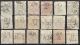 Germany Perfin Stamp Eighteen Diff.  Perfins 15 Germania Europe photo 1