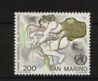 San Marino 1977 Sg 1084 World Rheumatism Year photo