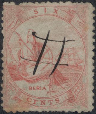 Tmm 1966 - 69 Liberia Stamp Condition/hinge/pen Cancel Fine S 13 photo