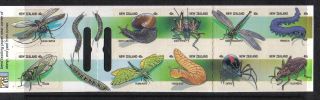 Zealand 1997 Creepy Crawlies Booklet - - Attractive Topical (1468a) photo