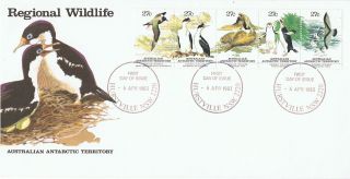 Australian Antarctic Territory - 1983 - Sg55 To Sg59 - Cv £ 4.  50 photo