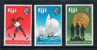 Fiji 1969 S.  Pacific Games Sg 411/3 photo