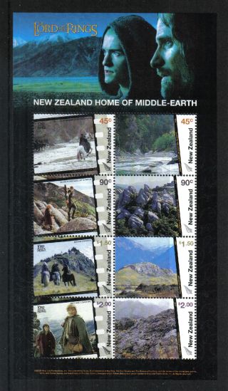 Zealand 2004 Lord Of The Rings Locations Ss - - Attractive Topical (1963c) photo