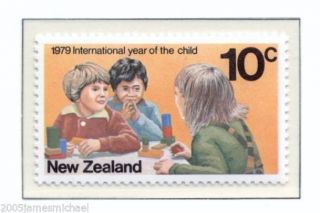 Zealand 1979,  International Year Of The Child,  Sg 1196, photo